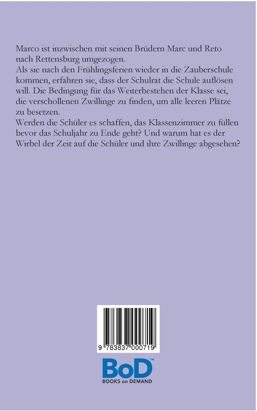 Rückseitencover Marco der Zauberer und der Wirbel der Zeit