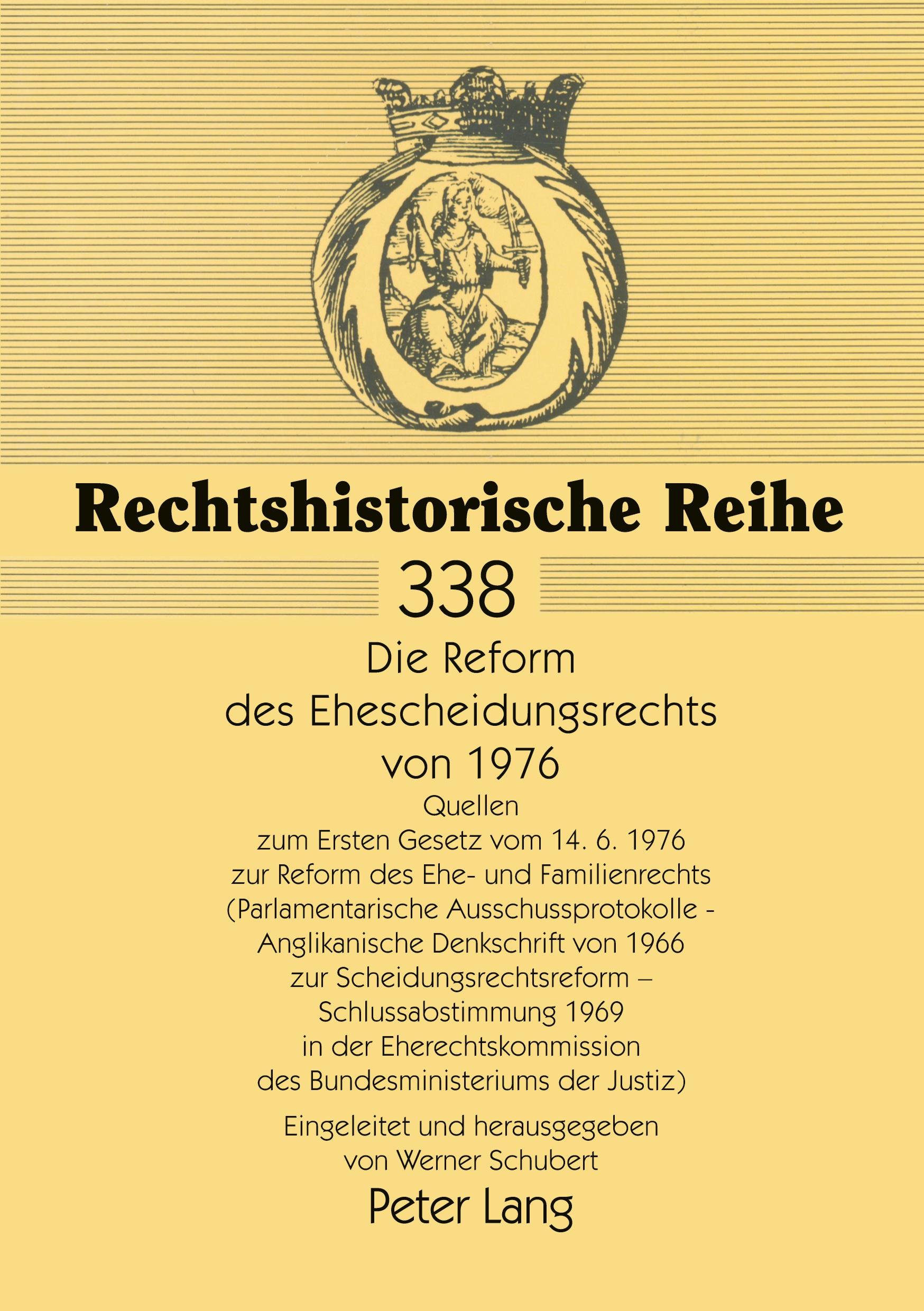 Vorderes Coverbild Die Reform des Ehescheidungsrechts von 1976