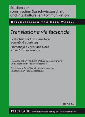 Vorderes Coverbild Translatione via facienda