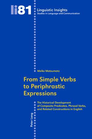 Vorderes Coverbild From Simple Verbs to Periphrastic Expressions