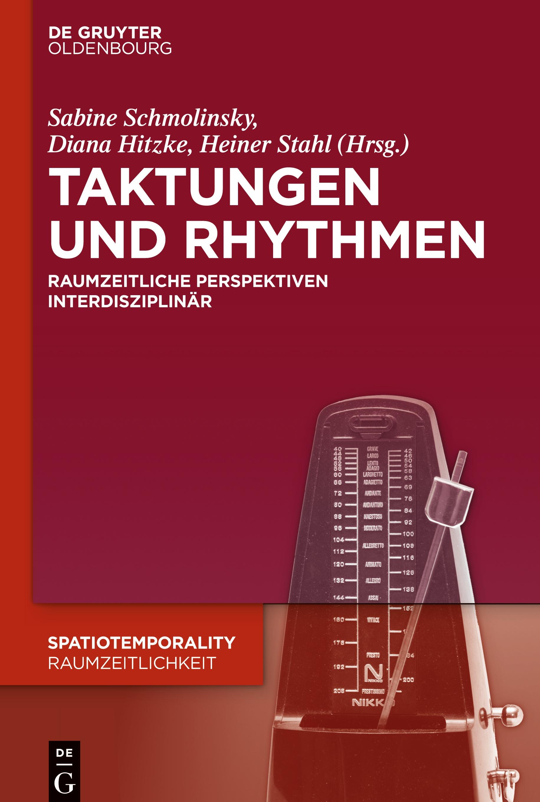 Vorderes Coverbild Taktungen und Rhythmen