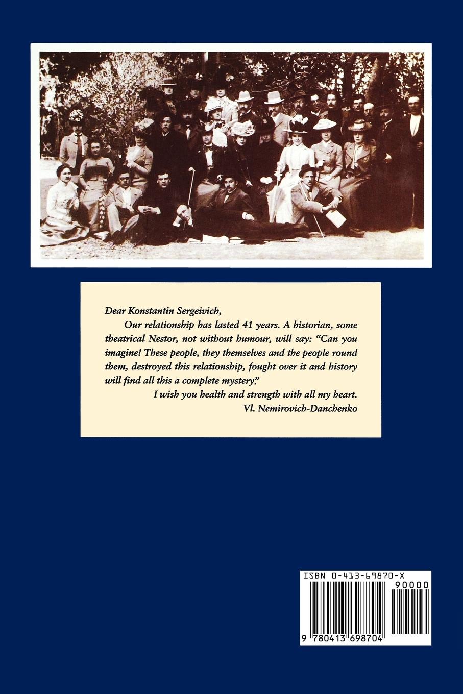 Rückseitencover Moscow Art Theatre Letters