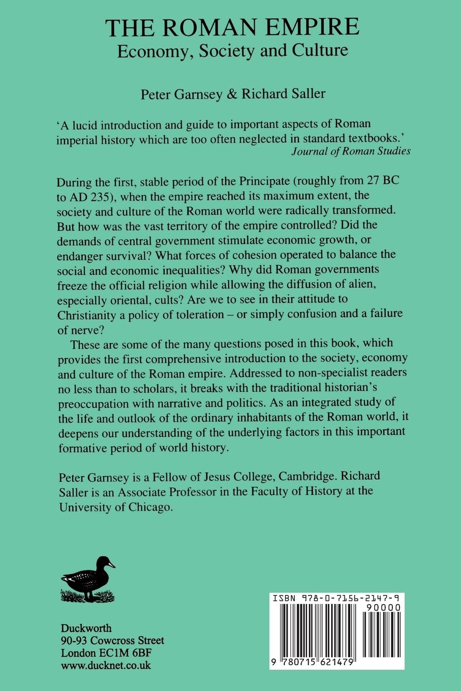 Rückseitencover Roman Empire