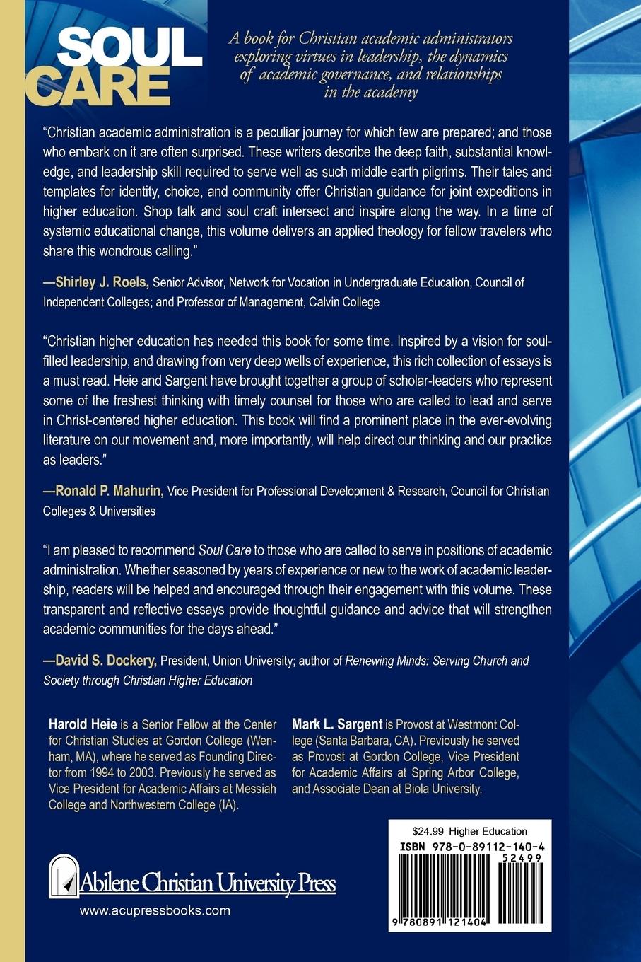 Rückseitencover Soul Care