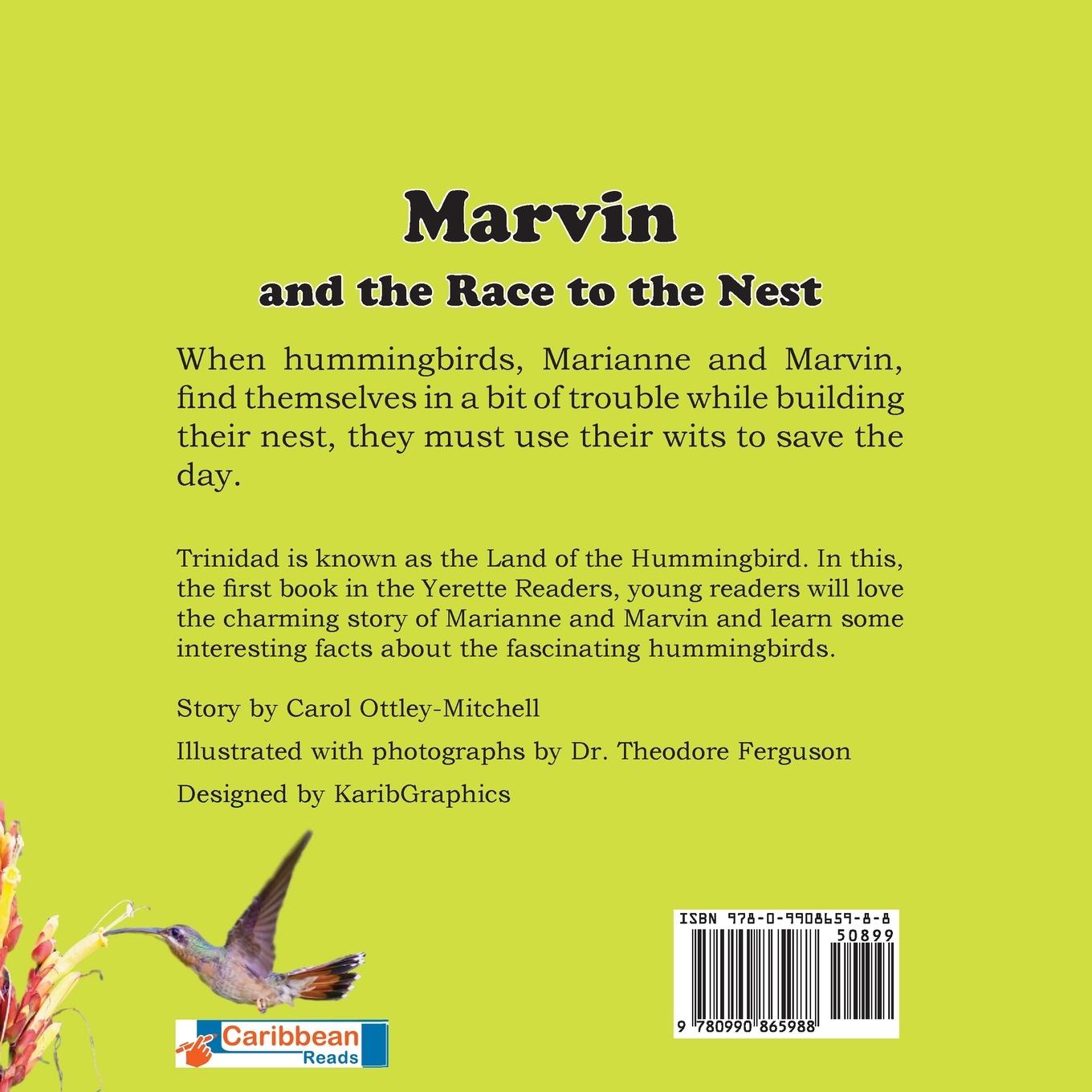 Rückseitencover Marvin and the Race to the Nest