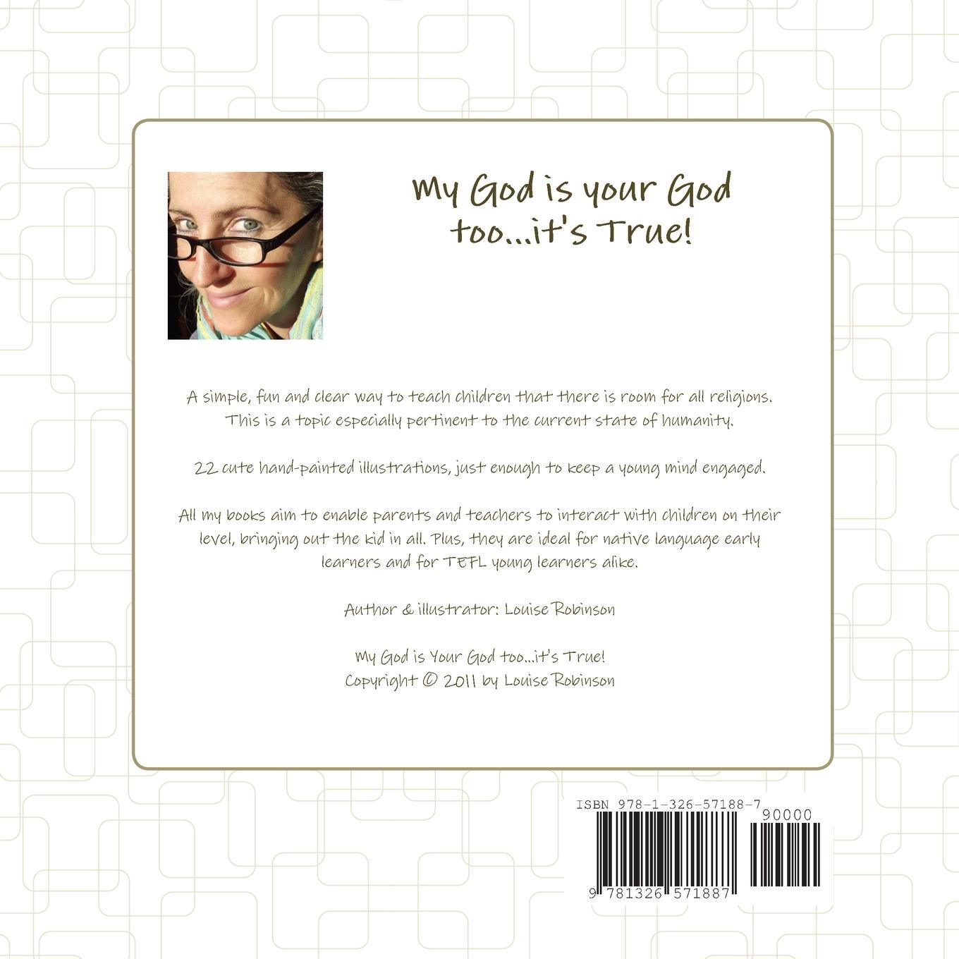 Rückseitencover My God is Your God too...it's True!