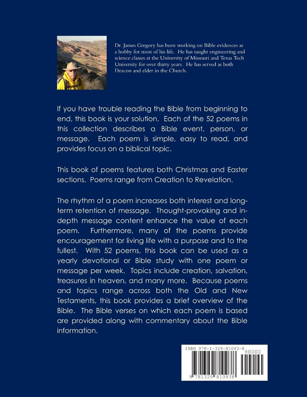 Rückseitencover Shining Light on God's Word through Poems