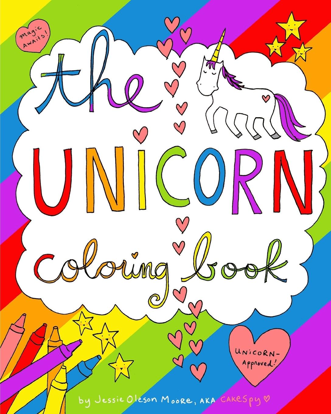 Vorderes Coverbild The Unicorn Coloring Book