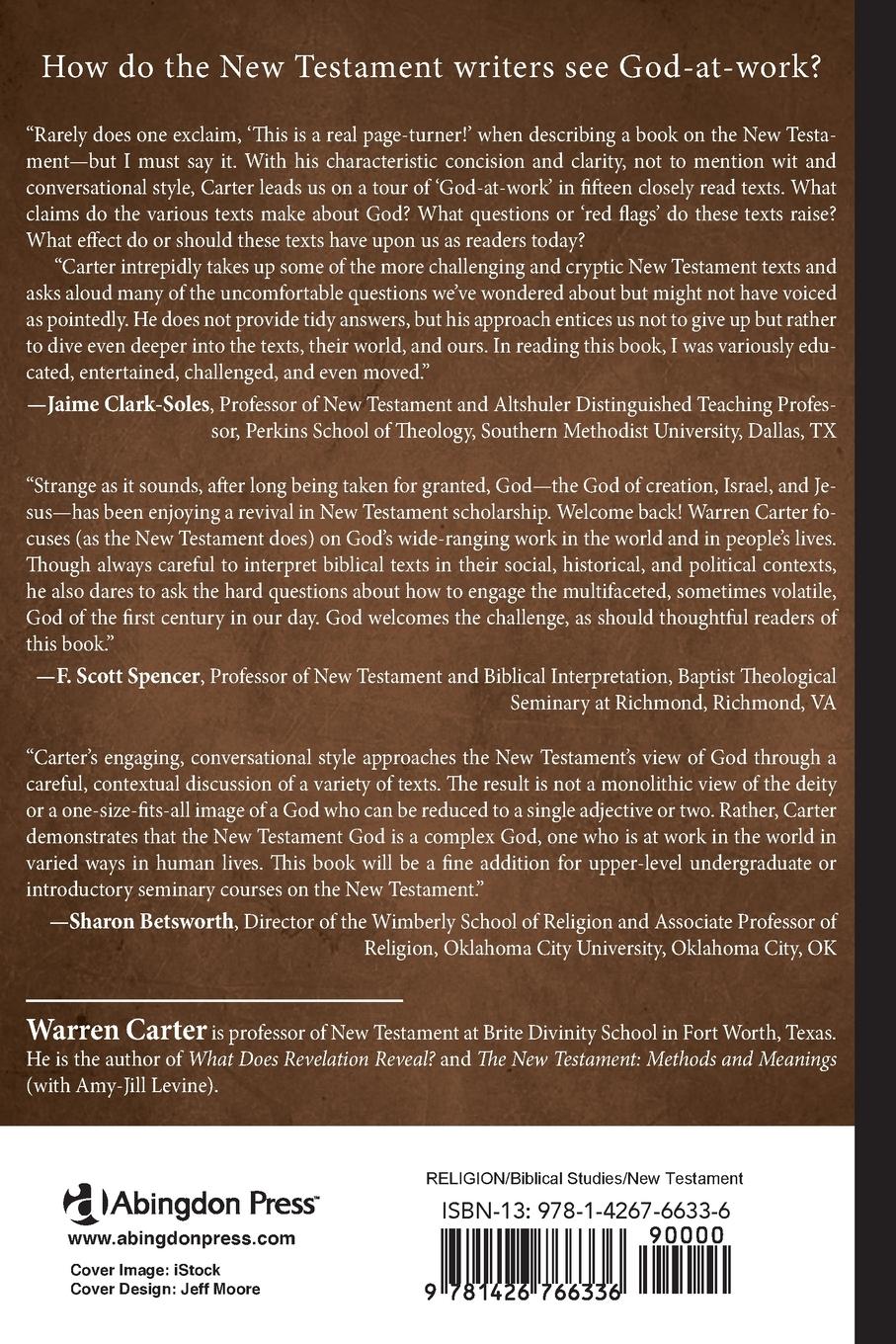 Rückseitencover God in the New Testament