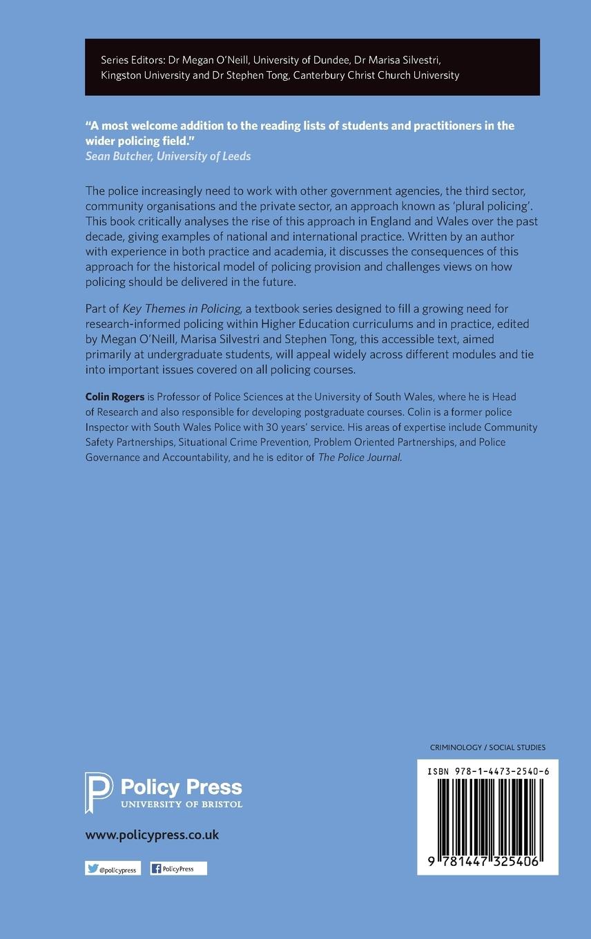 Rückseitencover Plural policing