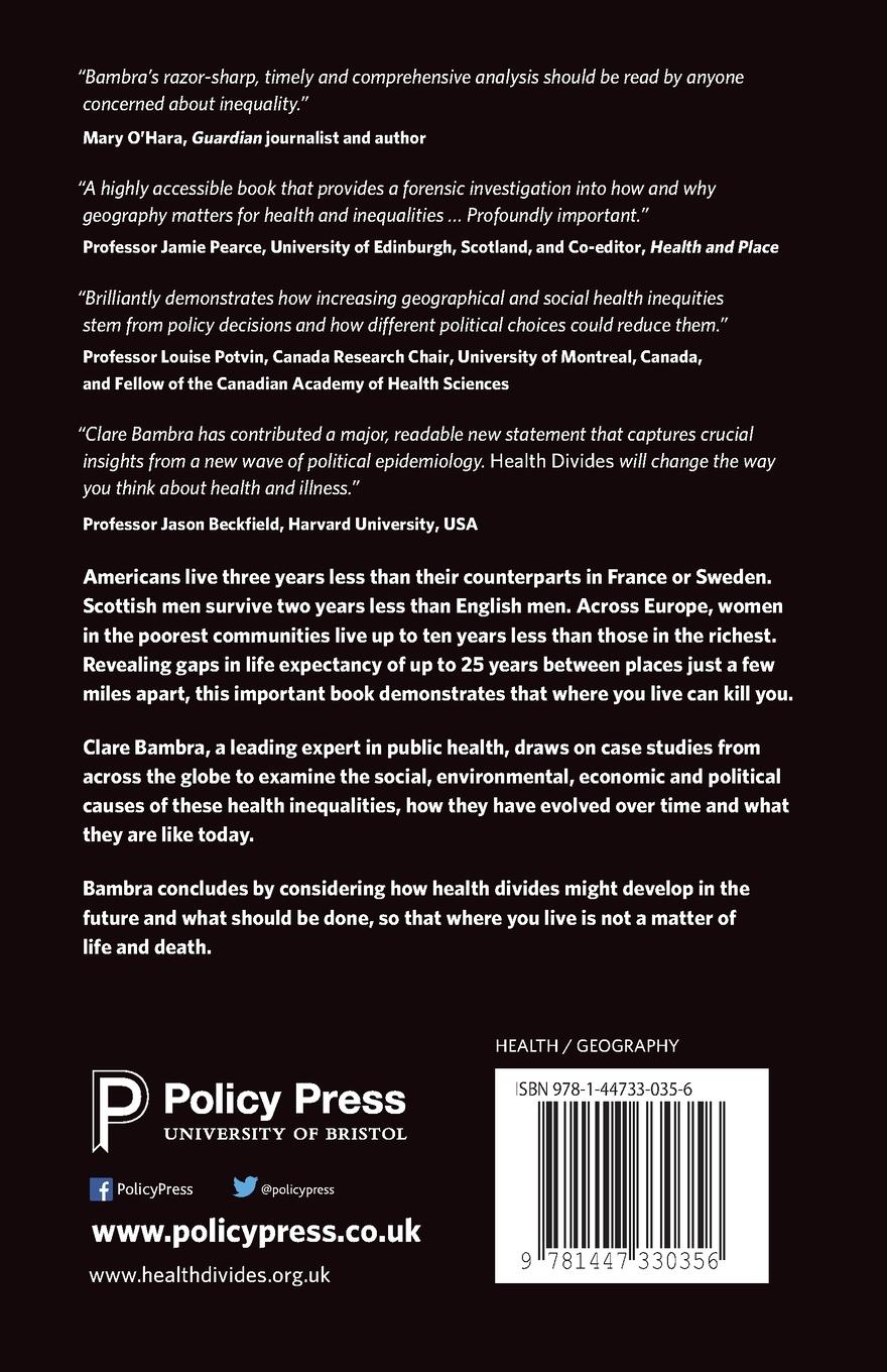 Rückseitencover Health divides