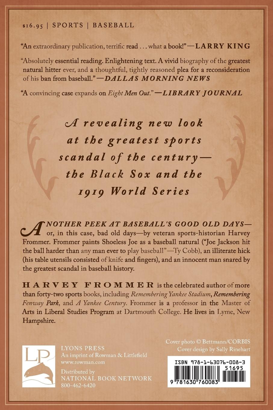 Rückseitencover Shoeless Joe and Ragtime Baseball