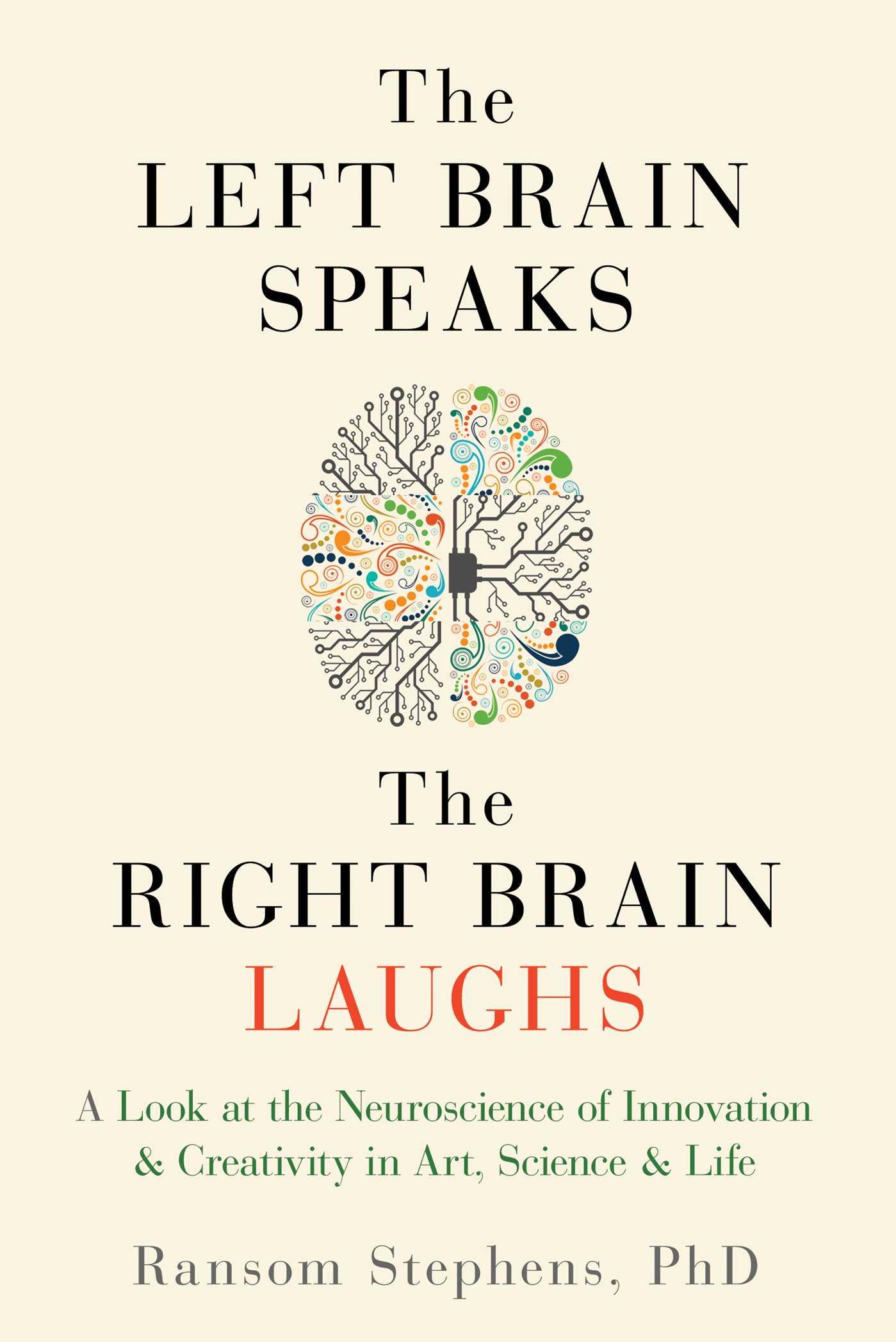 Vorderes Coverbild Left Brain Speaks, the Right Brain Laughs