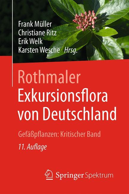 Vorderes Coverbild Rothmaler - Exkursionsflora von Deutschland