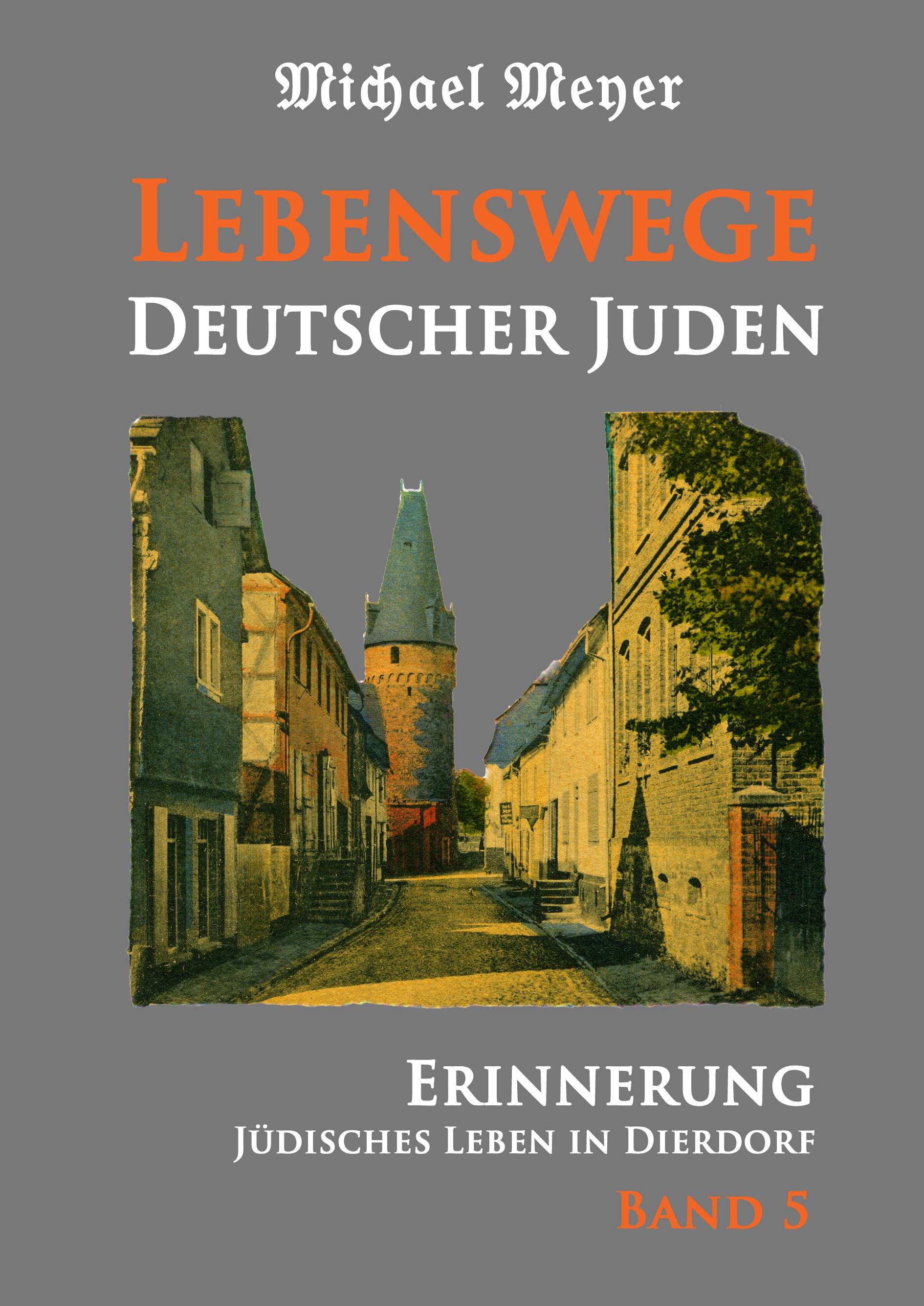 Vorderes Coverbild Lebenswege Deutscher Juden