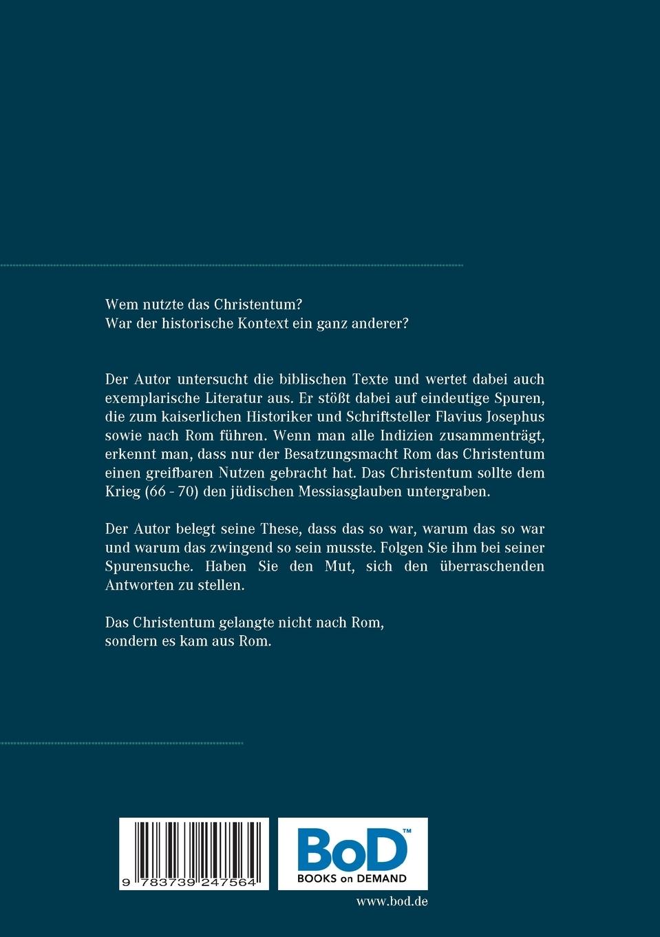 Rückseitencover Denken statt glauben