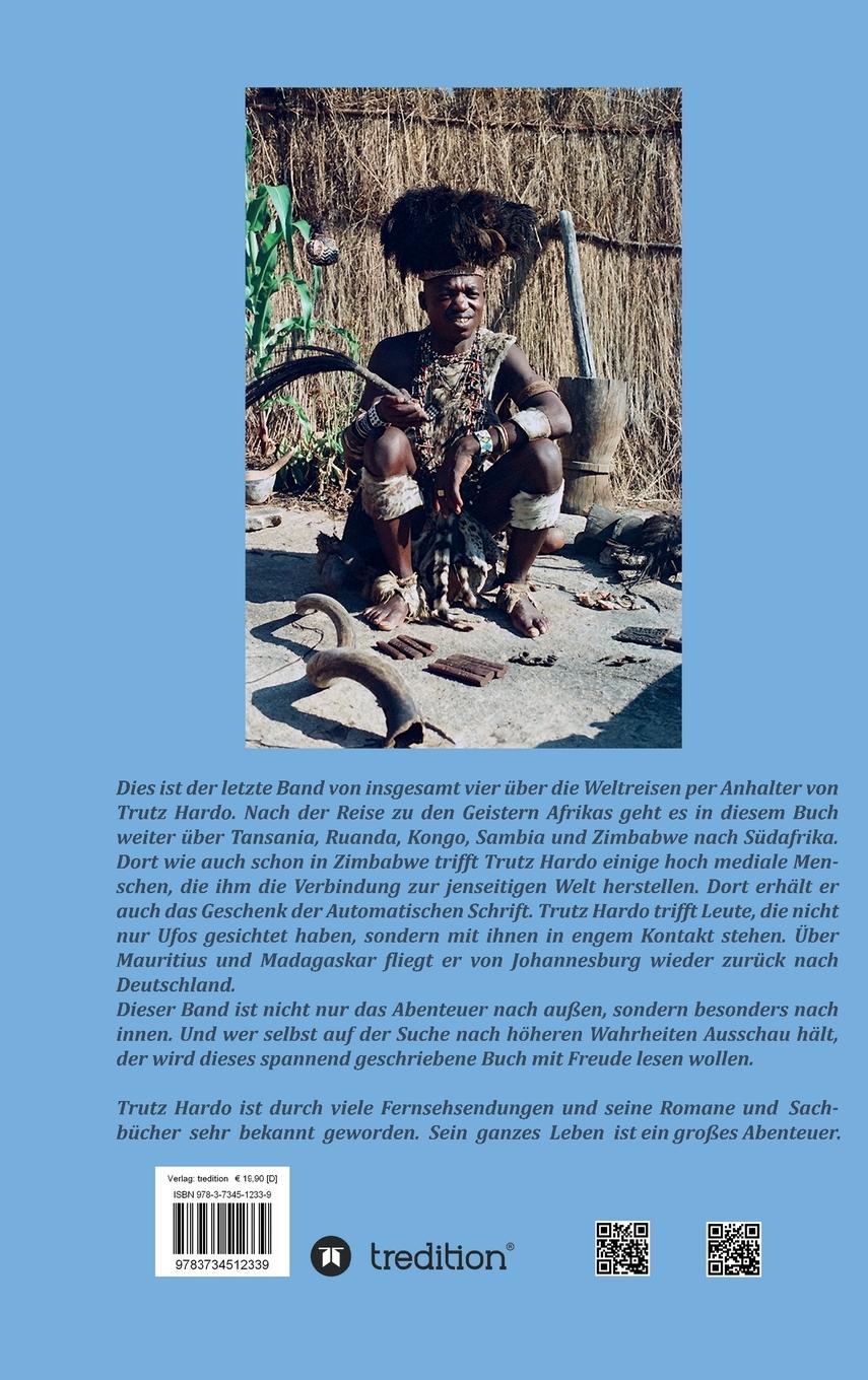 Rückseitencover Reise ins spirituelle Afrika