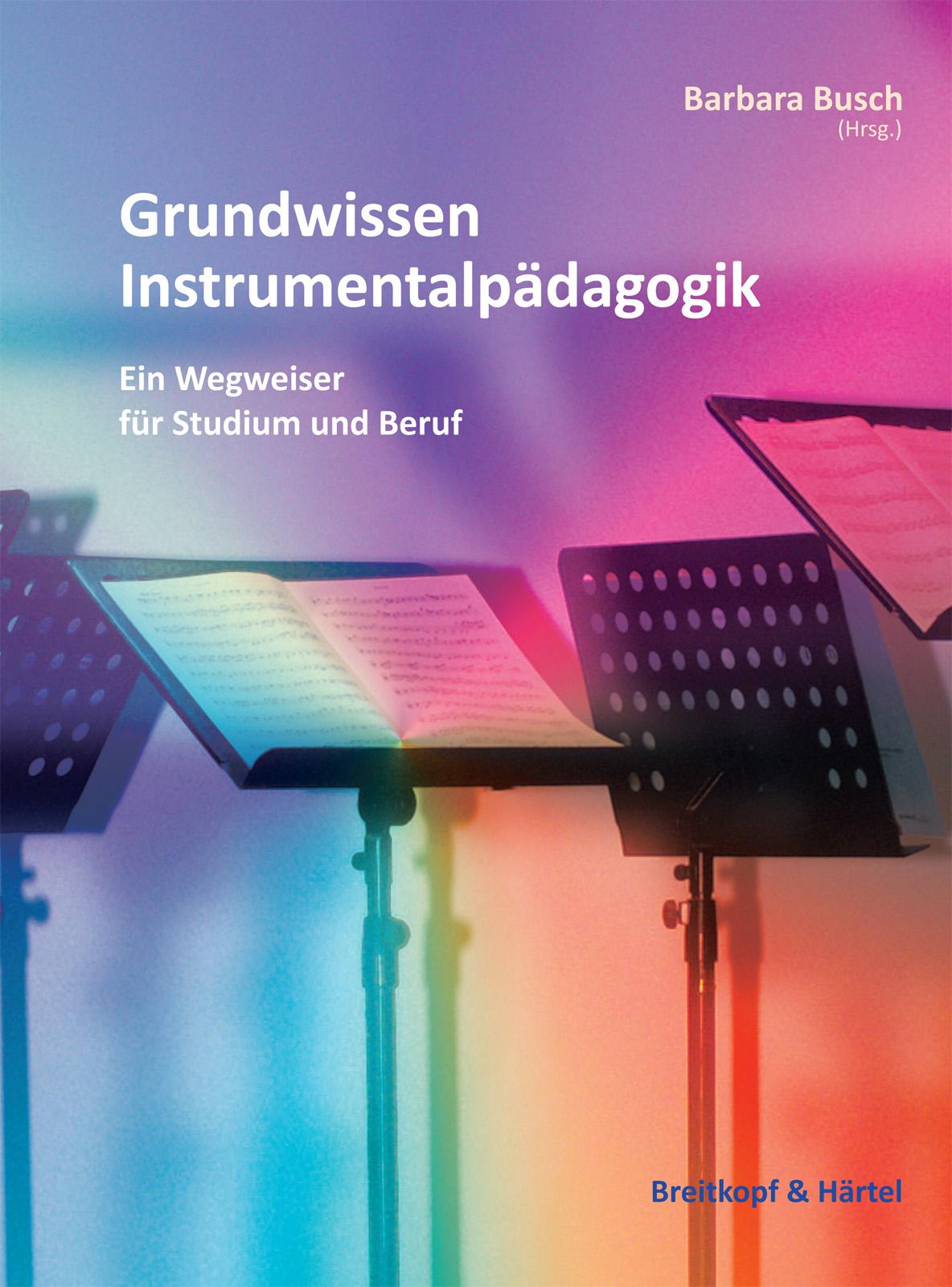 Vorderes Coverbild Grundwissen Instrumentalpädagogik