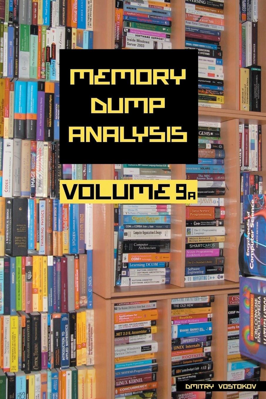 Vorderes Coverbild Memory Dump Analysis Anthology, Volume 9a