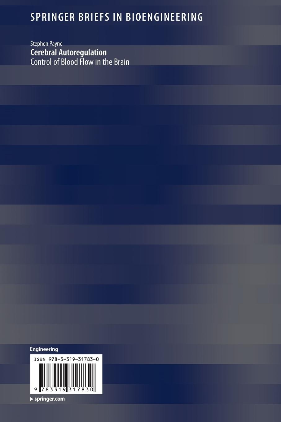Rückseitencover Cerebral Autoregulation