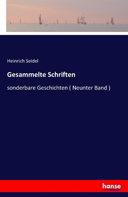 Vorderes Coverbild Gesammelte Schriften
