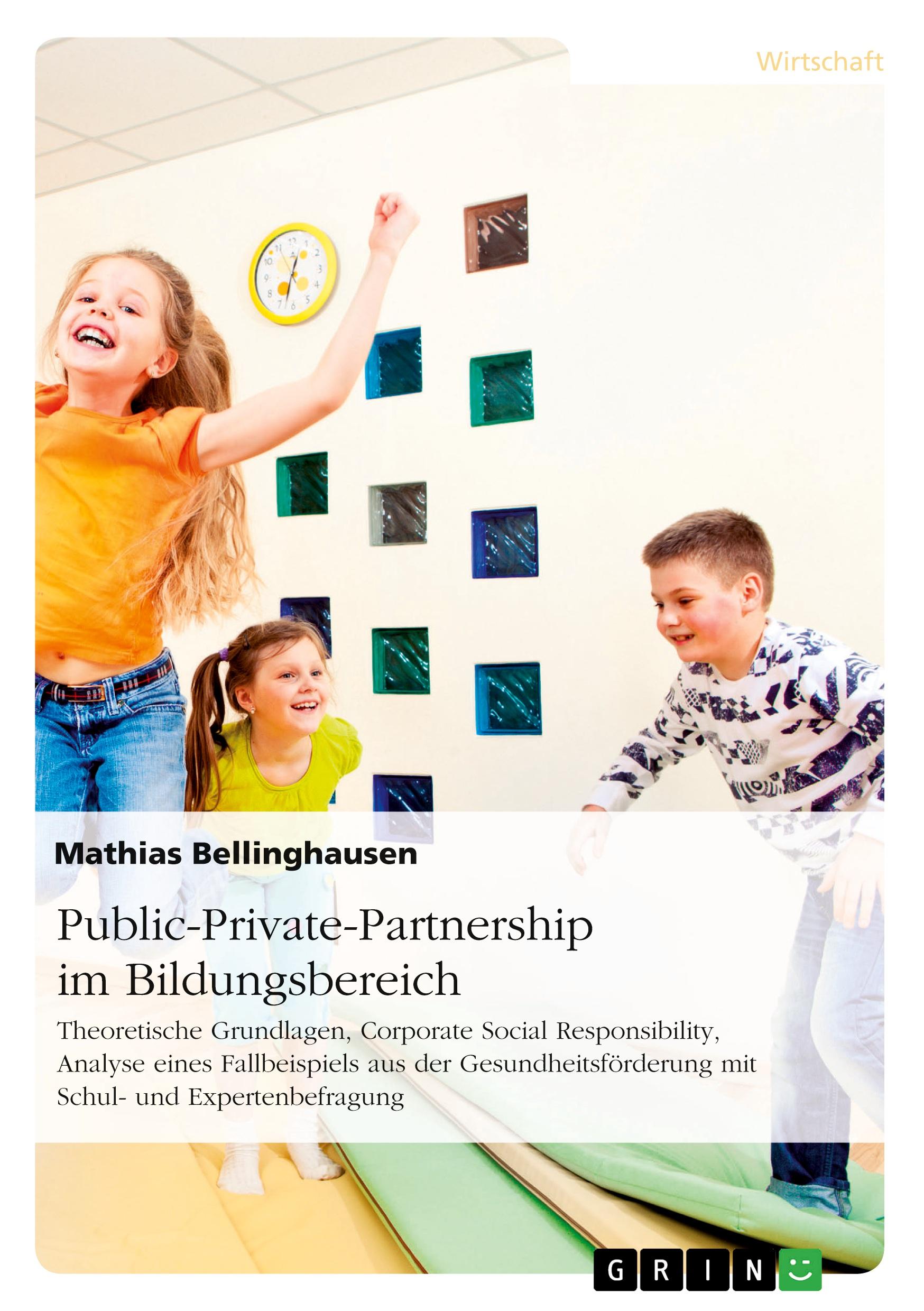 Vorderes Coverbild Public-Private-Partnership im Bildungsbereich