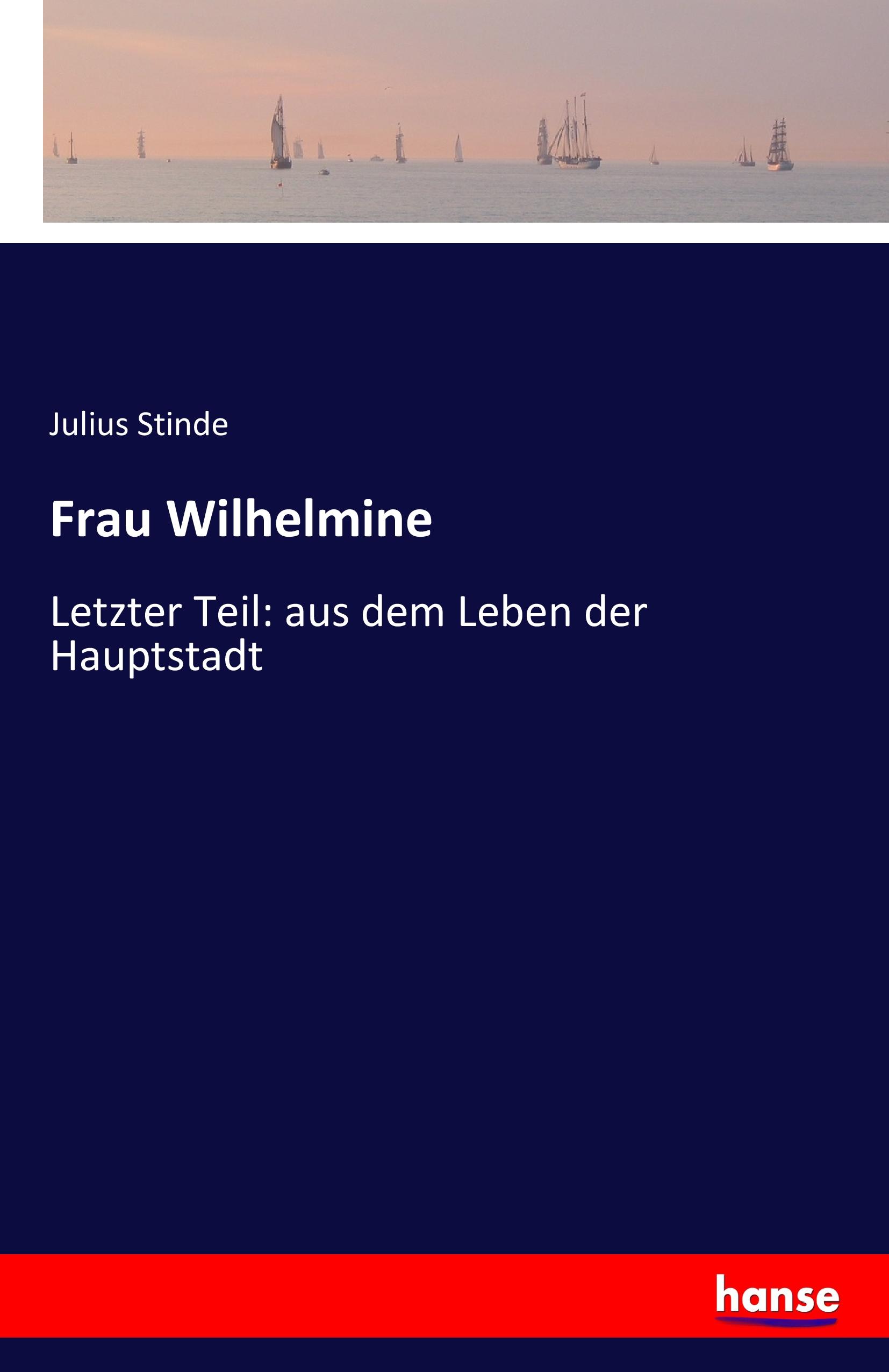 Vorderes Coverbild Frau Wilhelmine