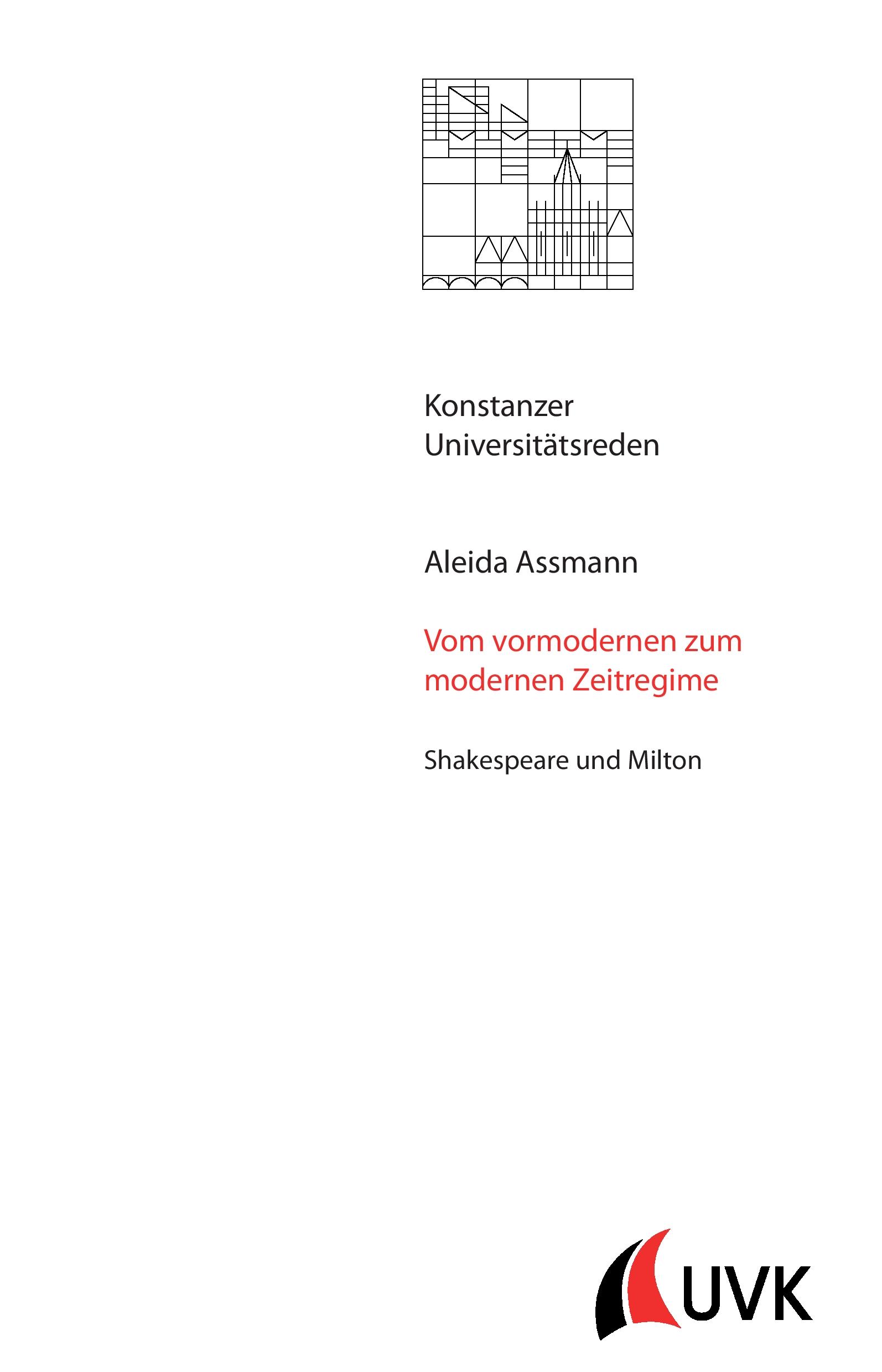 Vorderes Coverbild Vom vormodernen zum modernen Zeitregime
