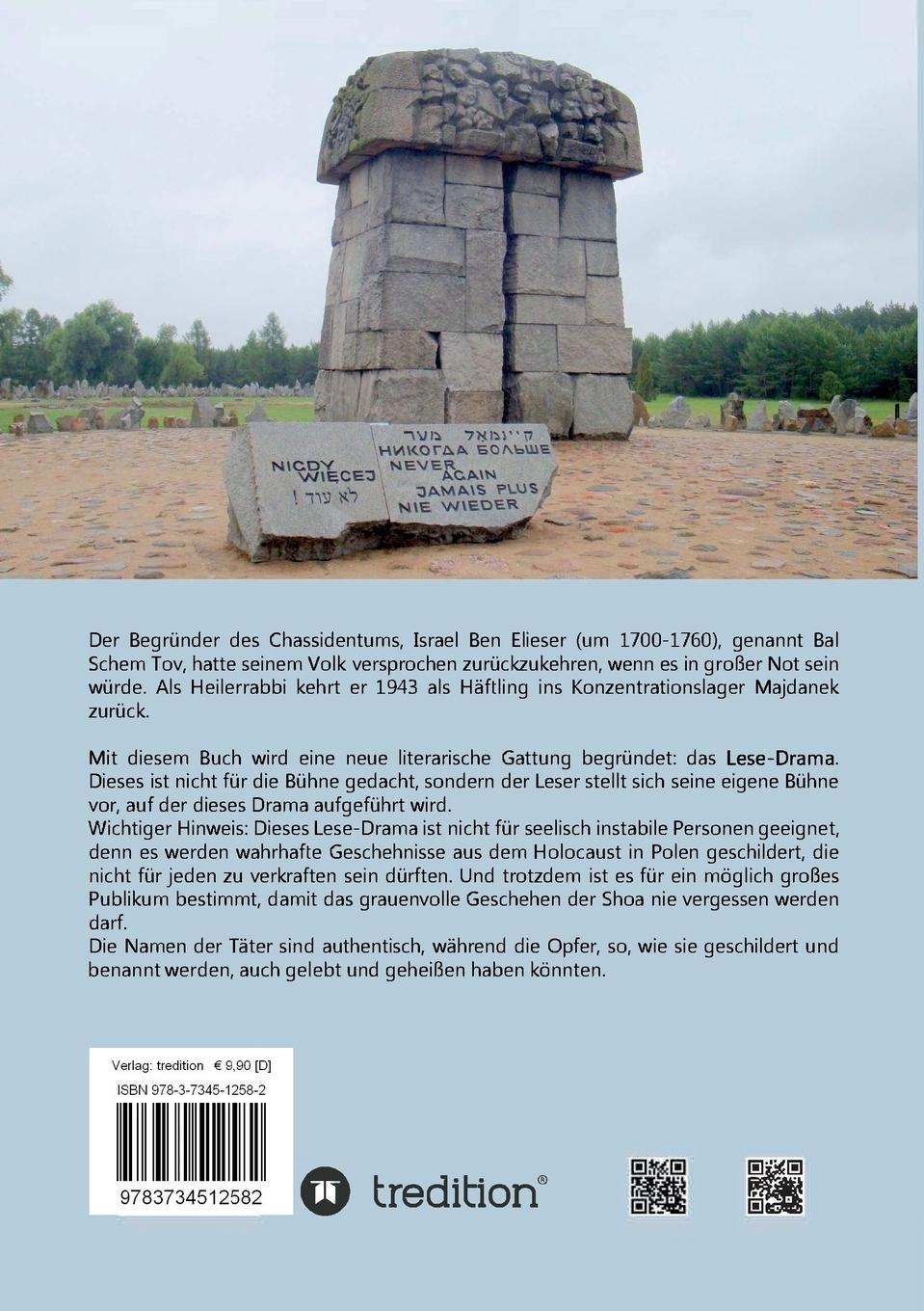 Rückseitencover Der Rabbi von Majdanek