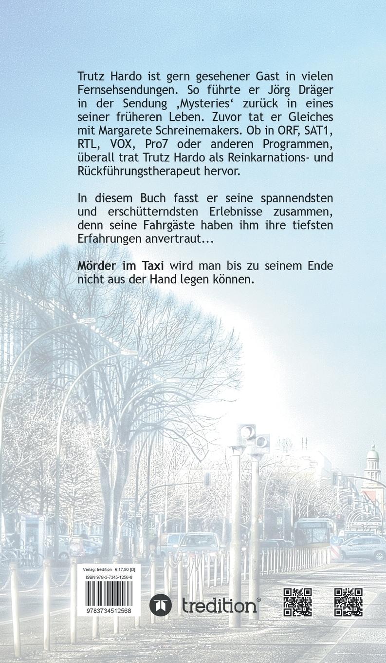 Rückseitencover Mörder im Taxi