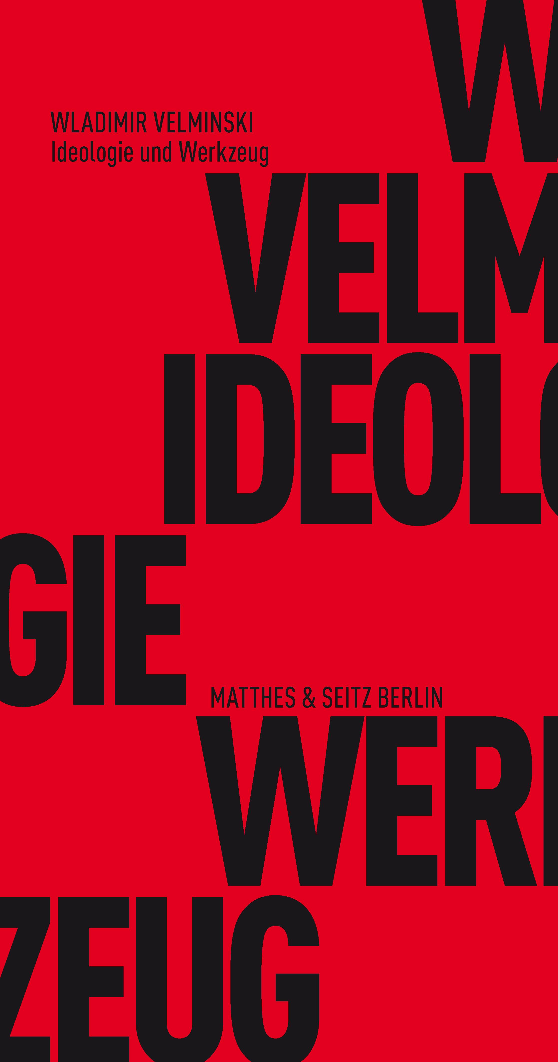 Vorderes Coverbild Ideologie und Werkzeug