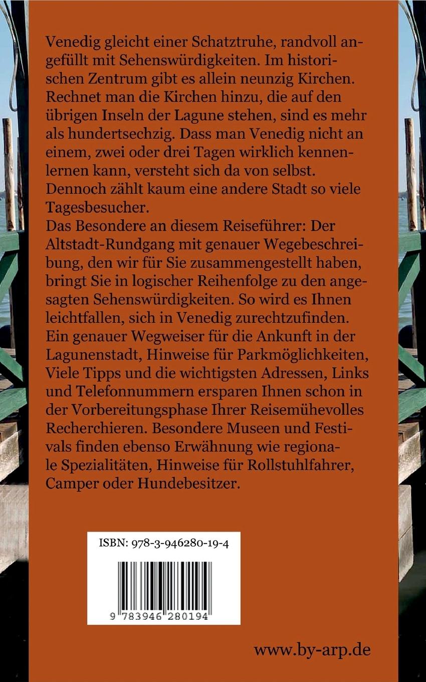 Rückseitencover Venedig - Der praktische Reiseführer für Ihren Städtetrip