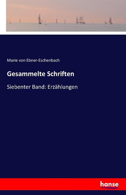 Vorderes Coverbild Gesammelte Schriften
