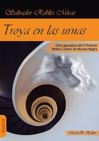 Vorderes Coverbild Troya en las urnas