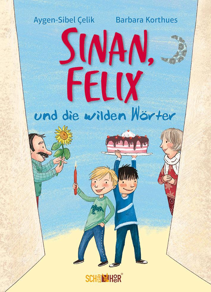 Vorderes Coverbild Sinan, Felix und die wilden Wörter