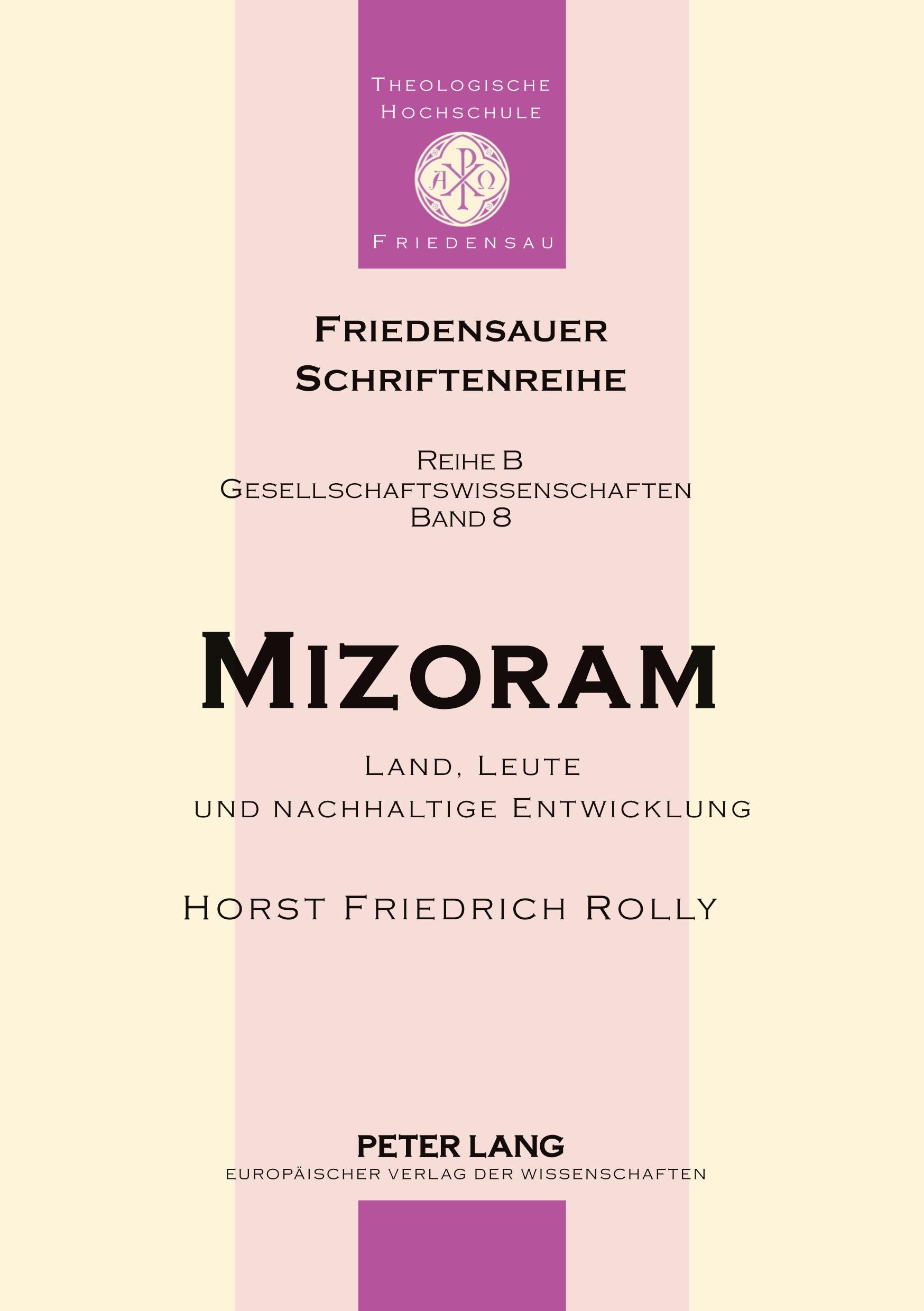 Vorderes Coverbild Mizoram