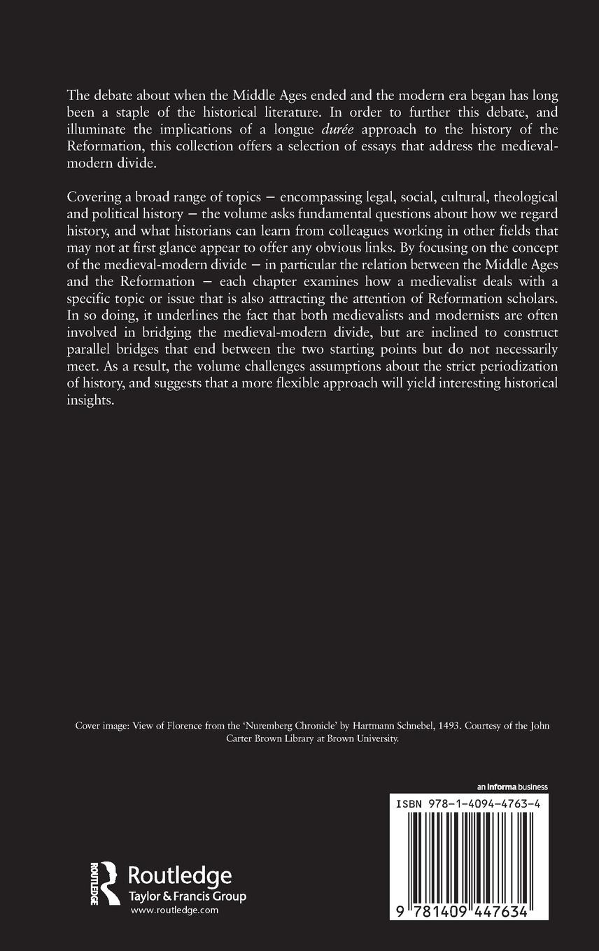 Rückseitencover Bridging the Medieval-Modern Divide