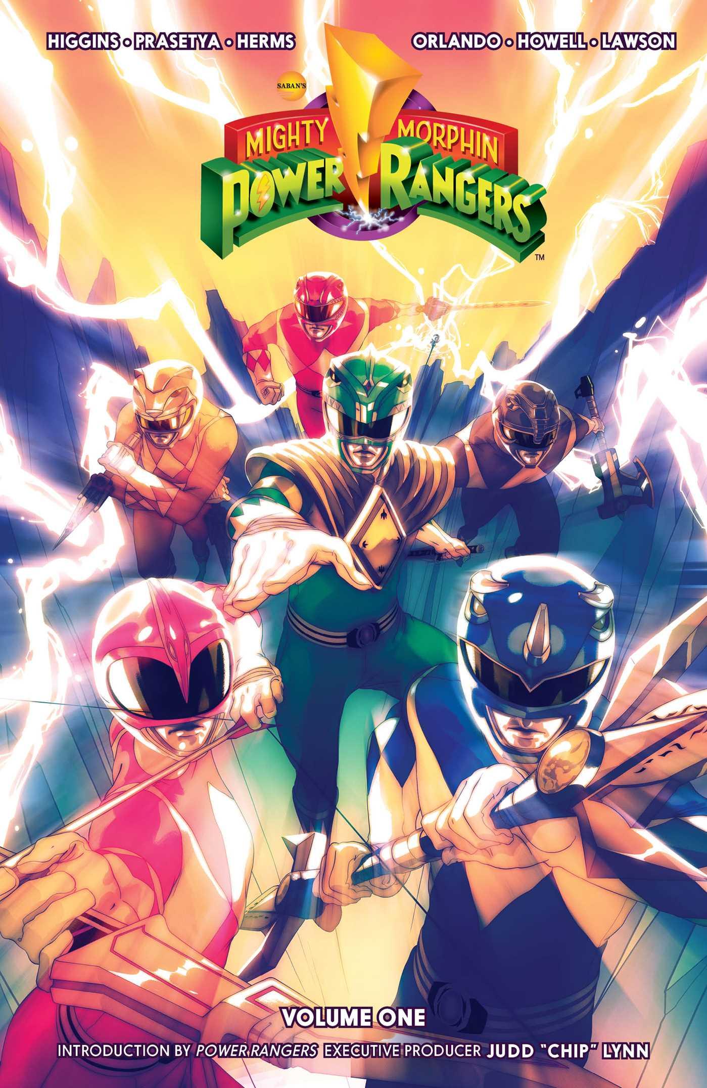 Vorderes Coverbild Mighty Morphin Power Rangers Vol. 1