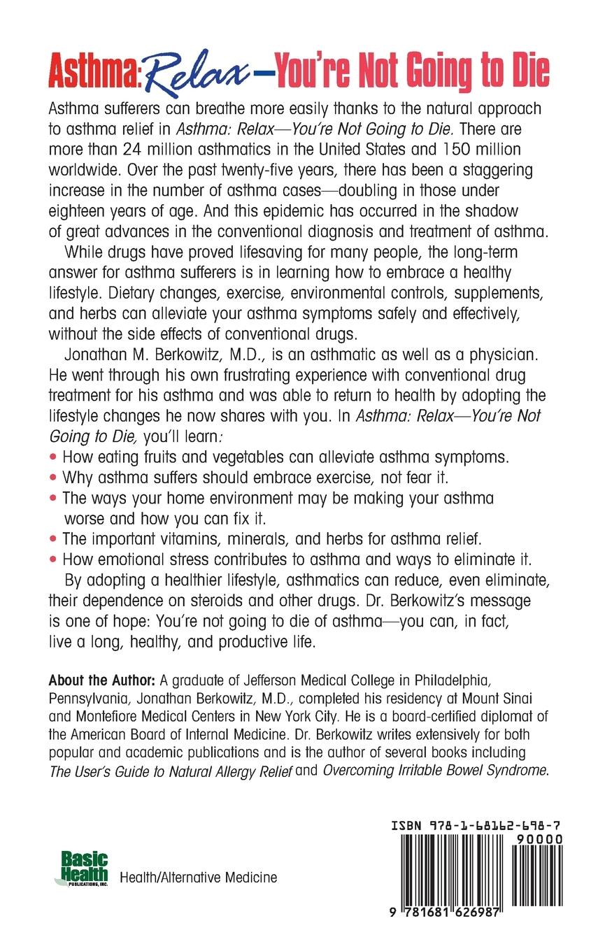 Rückseitencover Asthma