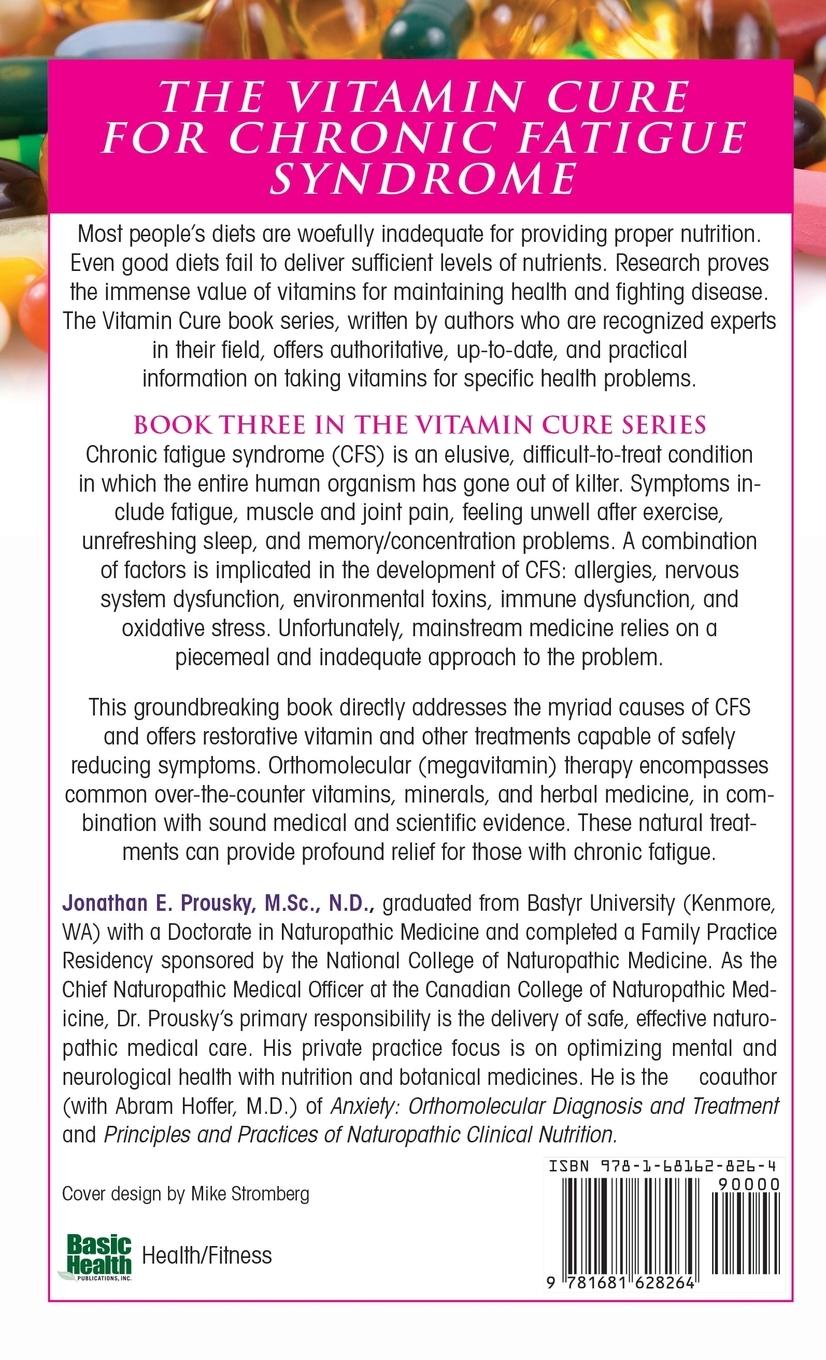 Rückseitencover The Vitamin Cure for Chronic Fatigue Syndrome