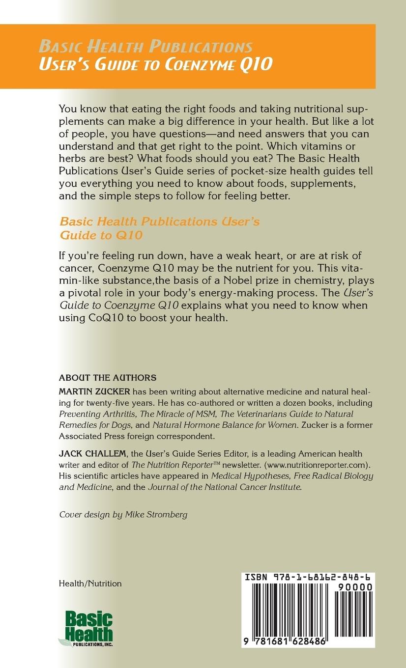 Rückseitencover User's Guide to Coenzyme Q10