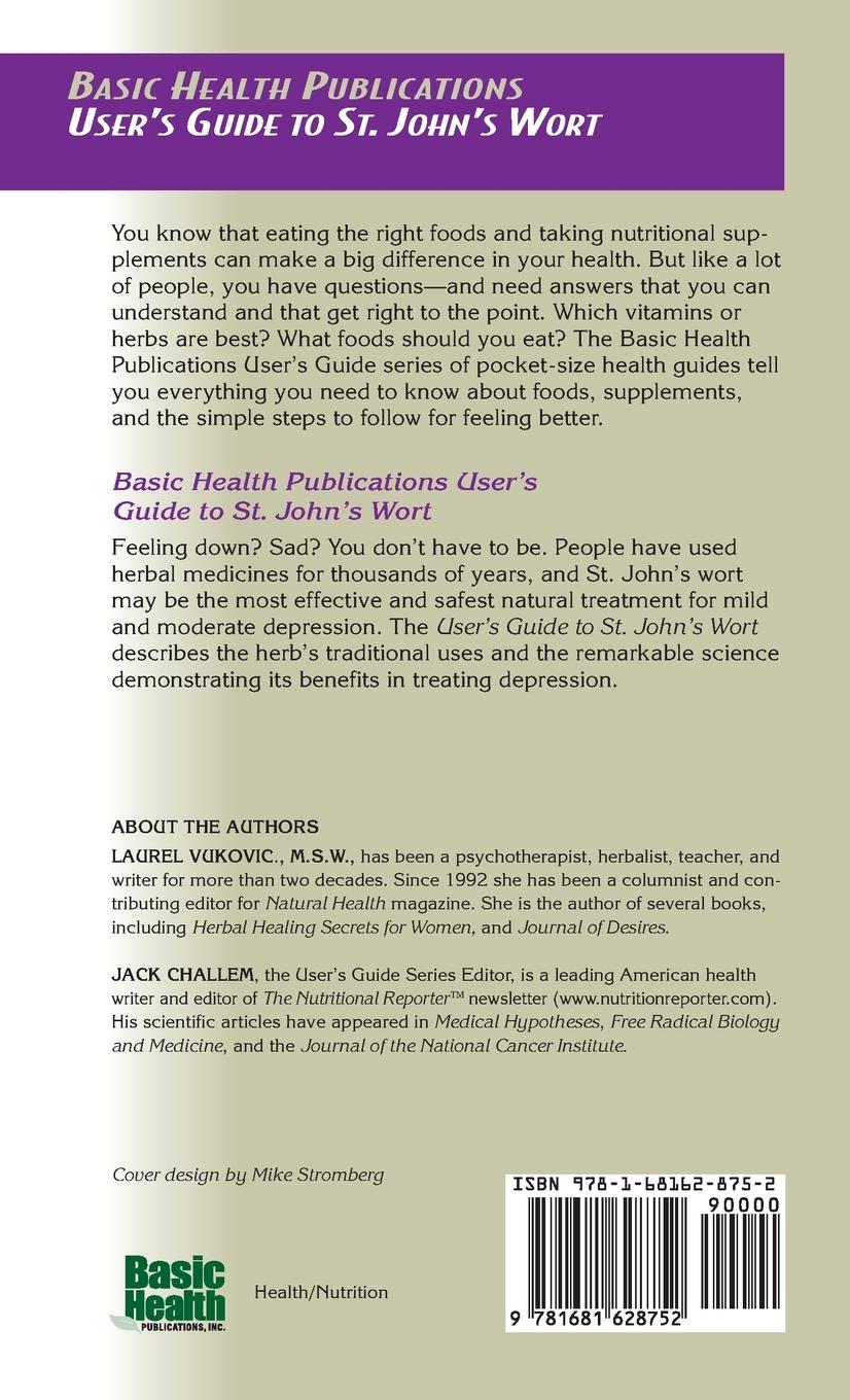 Rückseitencover User's Guide to St. John's Wort