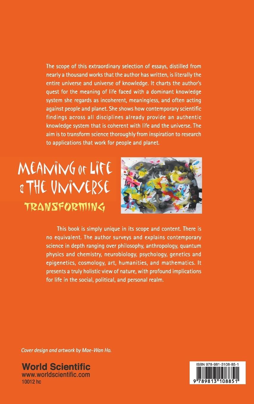 Rückseitencover MEANING OF LIFE AND THE UNIVERSE