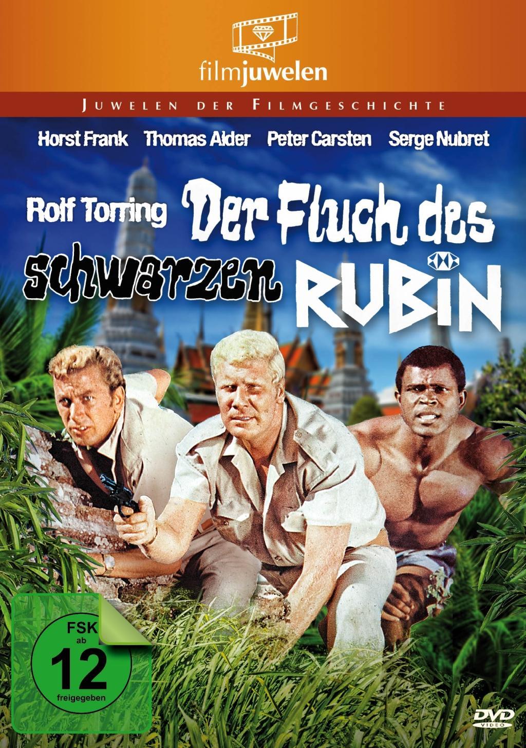 Vorderes Coverbild Der Fluch des schwarzen Rubin