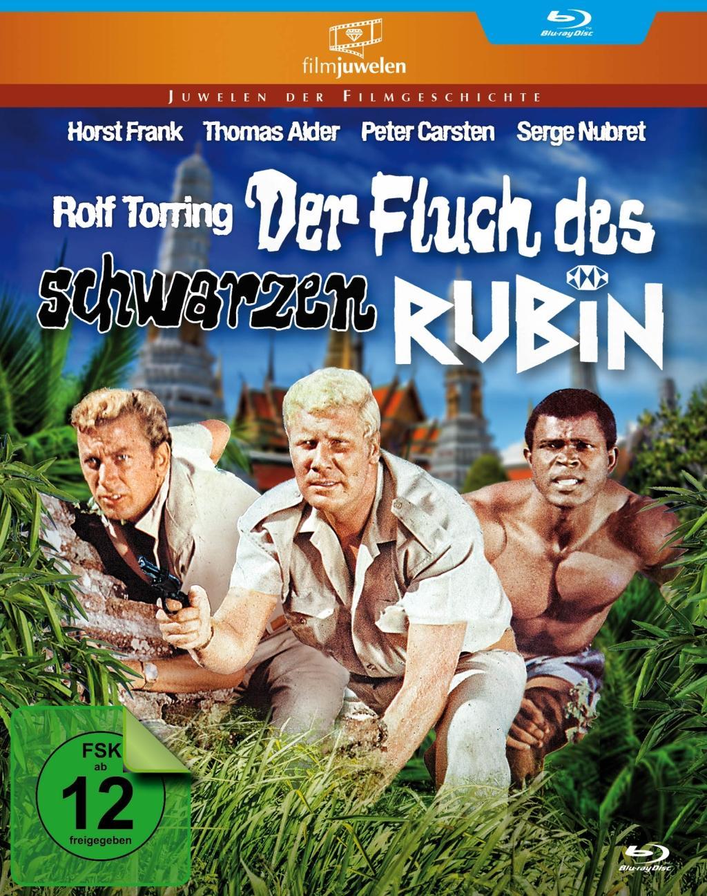 Vorderes Coverbild Der Fluch des schwarzen Rubin