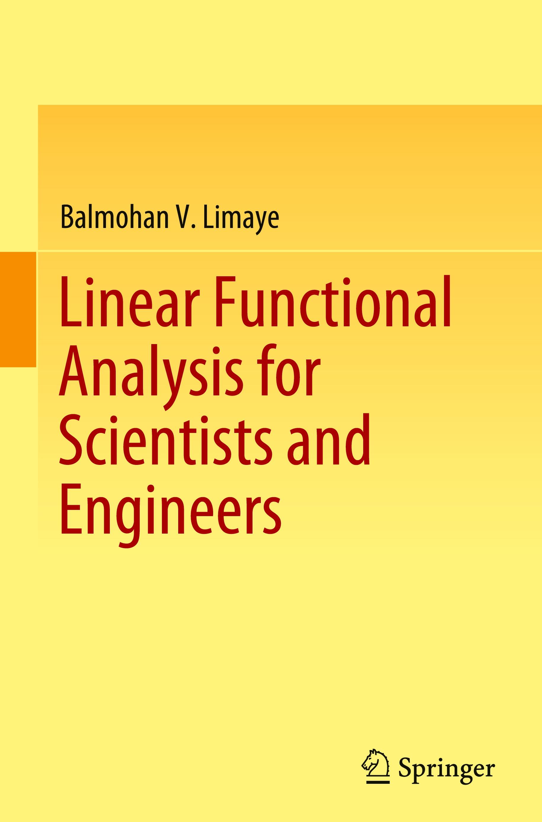 Vorderes Coverbild Linear Functional Analysis for Scientists and Engineers