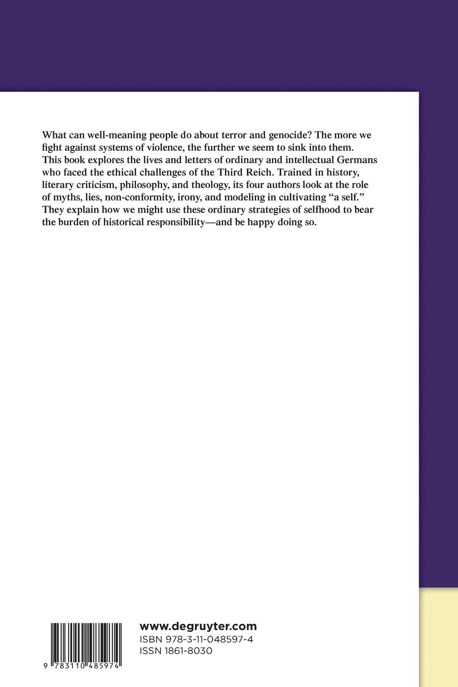 Rückseitencover The Happy Burden of History