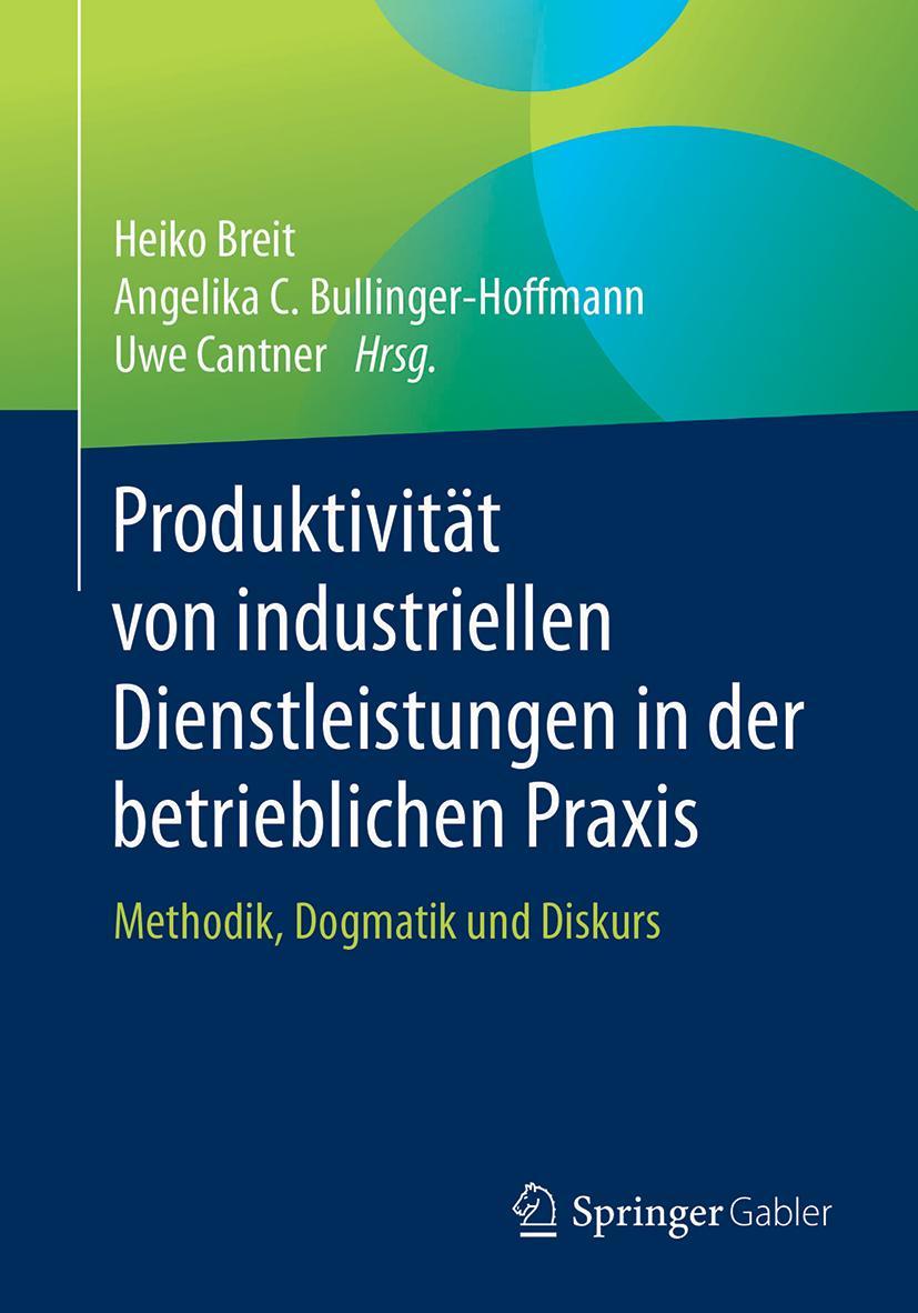 Vorderes Coverbild Produktivität von industriellen Dienstleistungen in der betrieblichen Praxis
