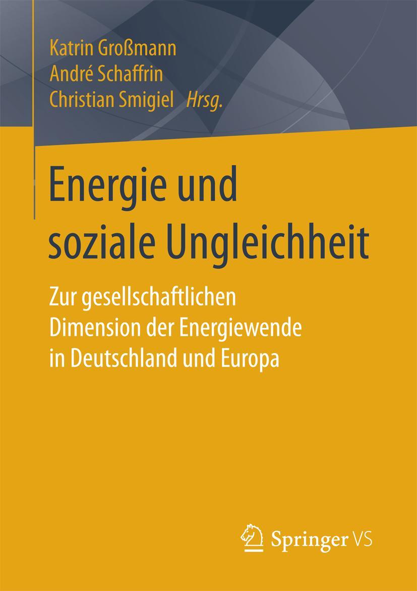 Vorderes Coverbild Energie und soziale Ungleichheit