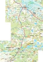 Beispielinhalt (Bild) Landkreis Oberspreewald-Lausitz 1 : 50 000